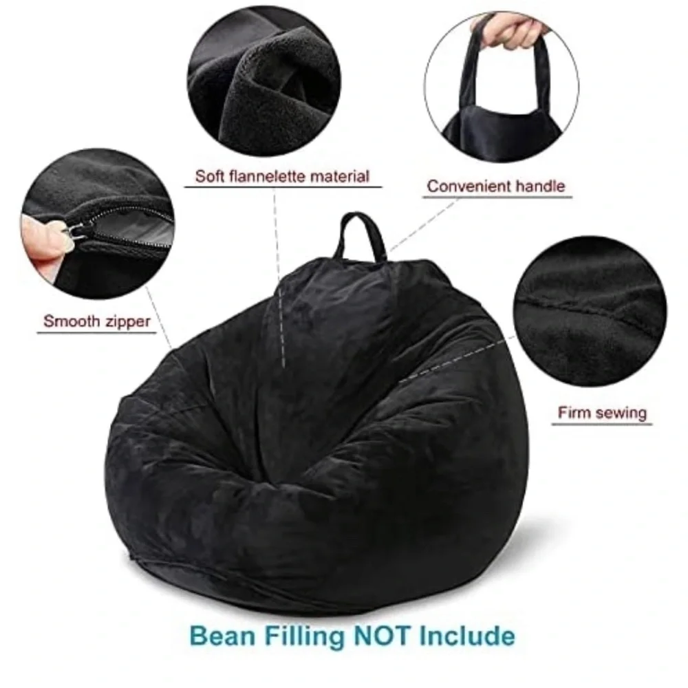 Bean bag chair cover